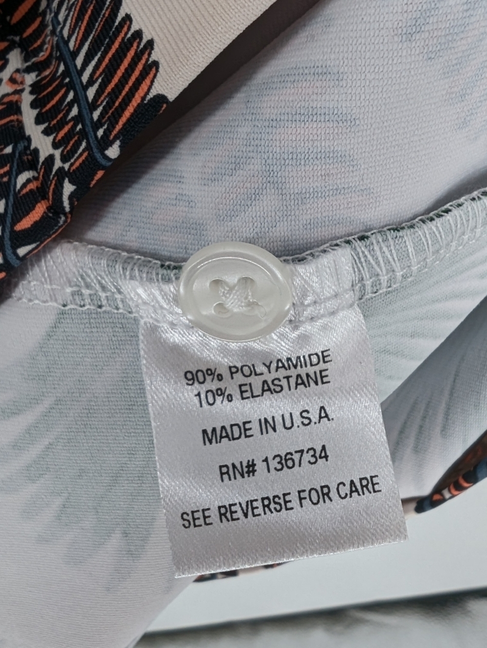Persifor Winpenny Shirt Dress Tropical Leaf Print Tuckernuck Stretch Small - Picture 6 of 6